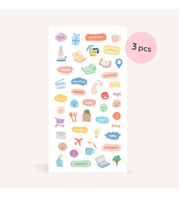 Sticker Sheet 5 (3 pack)