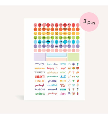 Sticker Sheets (3 pack)