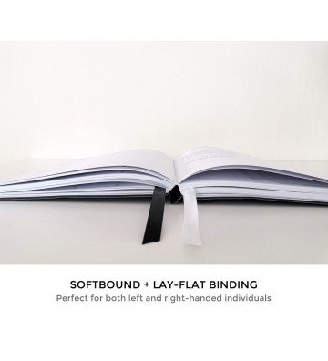 Lay flat binding